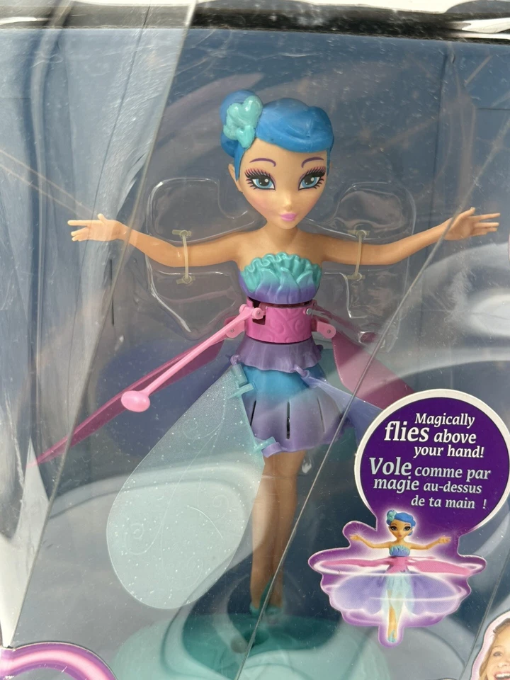 VESTIDO ASAS SELADAS FLUTTERBYE FADA VOADORA CABELO AZUL ROSA ROXO - Imagem 3 de 4