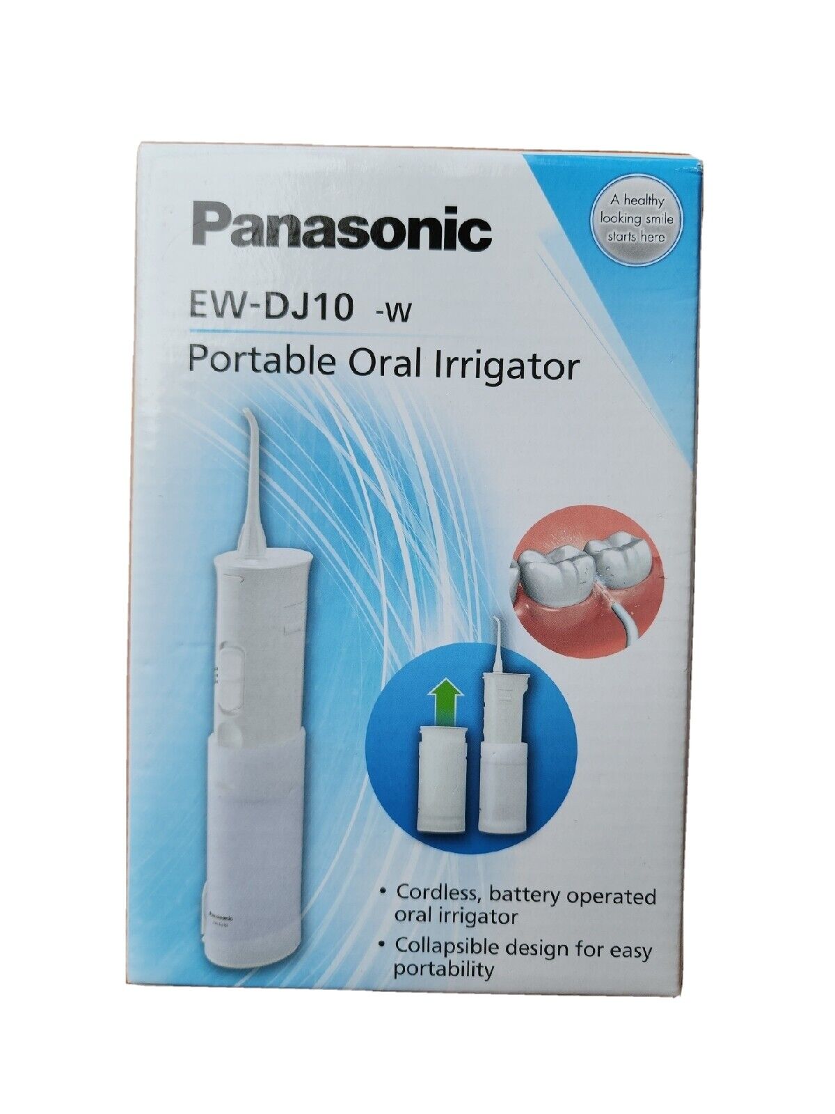 Panasonic EW-DJ10-W Portable Oral Irrigator Teeth Cleaning Dental Care  **Sealed