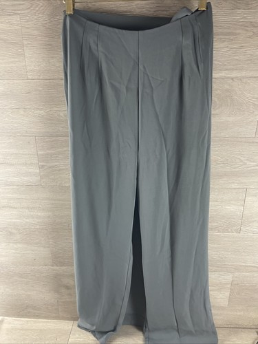 Halara High Waisted Plicated Side Pocket Straight Leg Work Pants Medium - Picture 2 of 4