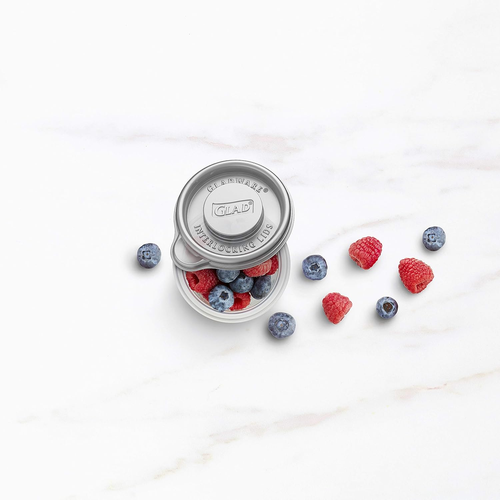 ware Home Mini round  Storage Containers, Small  Containers Hold 4 Ounces of , 8 - Foto 5 di 12