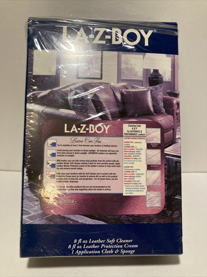 LaZBoy Leather Protection Program Leather Cleaning & Protection Kit