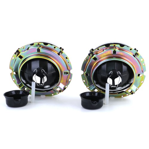 Phares Noirs Chrome Fumé avec Croix Pour VW Golf I MK1 74-83 - Imagen 5 de 5