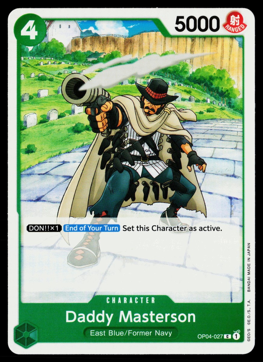 Daddy Masterson - OP04-027 - NM - Common - English OP04 - One