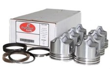 Enginetech Piston & Ring Kit Chevy 350 Recessed Pistons 4VR .060