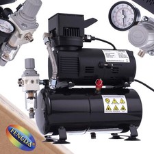 Airbrush-Kompressor KOMPRESSOR FÜR AEROGRAPH FENGDA Ölfrei Tankinhalt 3L 125W