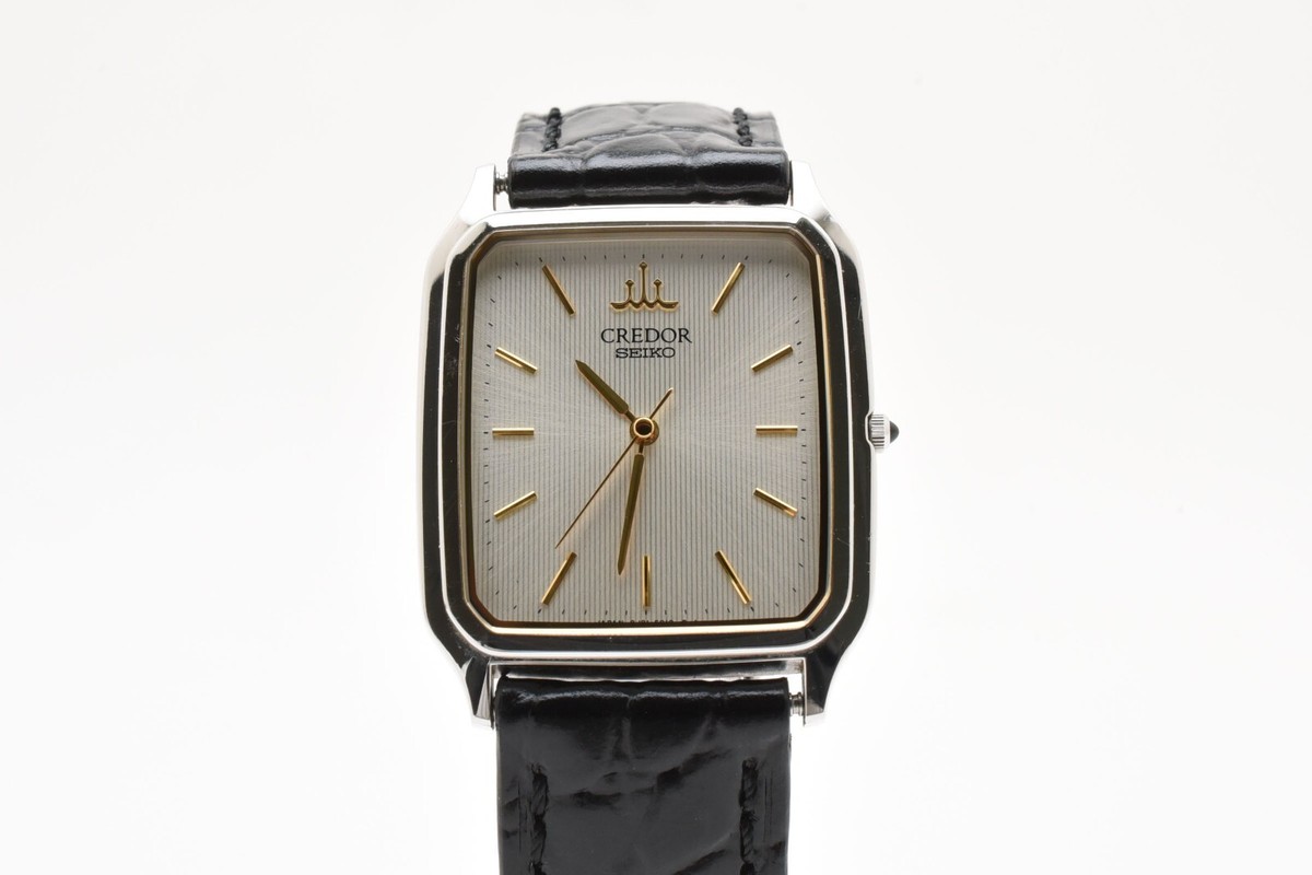 稼働美品 セイコー クレドール スクエア メンズ腕時計 8J81-5020 SEIKO】セイコー『クレドール シグノ』GCAR009 8J81-5020 52