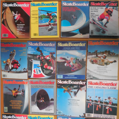 12 TeilSammlung z.B. Rarität top Original SkateBoarder Vol. 5  Nr. 12  July 1979