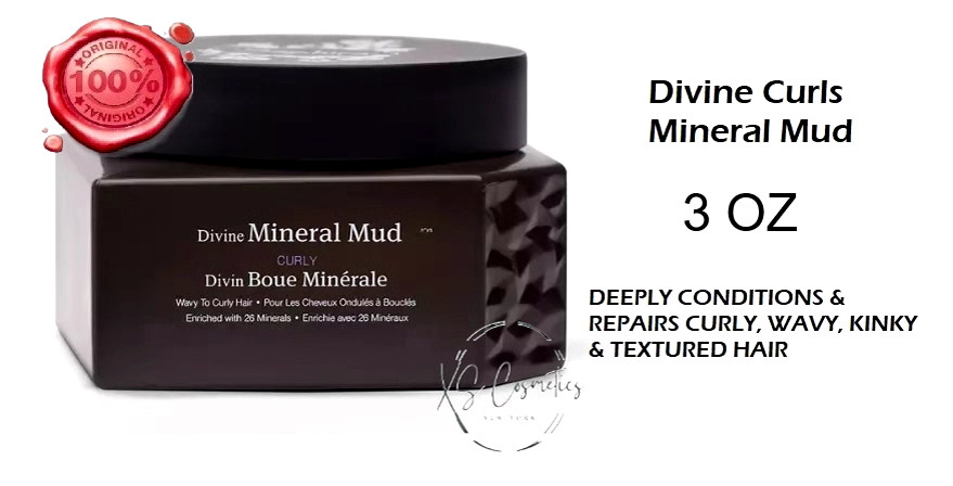 SAPHIRA Divine Минеральная грязь для вьющихся волос 3 унции НОВАЯ