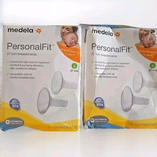 2- 2pk Medela PersonalFit Flex Breast Shields 27mm NEW Damaged Boxes