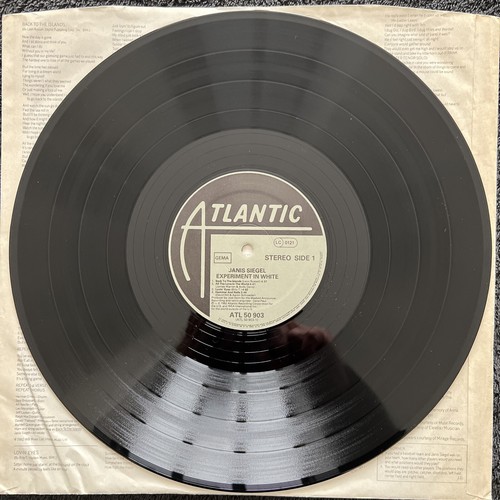 Janis Siegel (Manhattan Transfer) – Experiment In White LP PROMO 1982 TESTED EX - Imagen 2 de 10