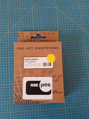 Mbe Print MBE Print Tintenpatrone kompatibel mit Epson C13T12944011 Gelb_0.04_5 ...