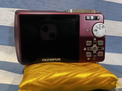 Olympus OLYMPUS μ750,7MP,5x,f/3.3,2.5inch,Sunset Red fromJapan