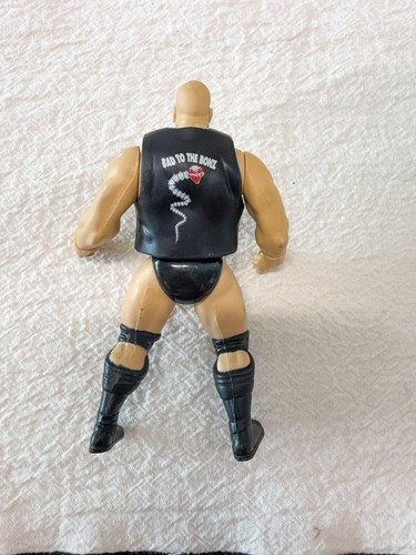 VTG 1996 Jakks Titan Sports Stone Cold Steve Austin Vest Large 6" Action Figure