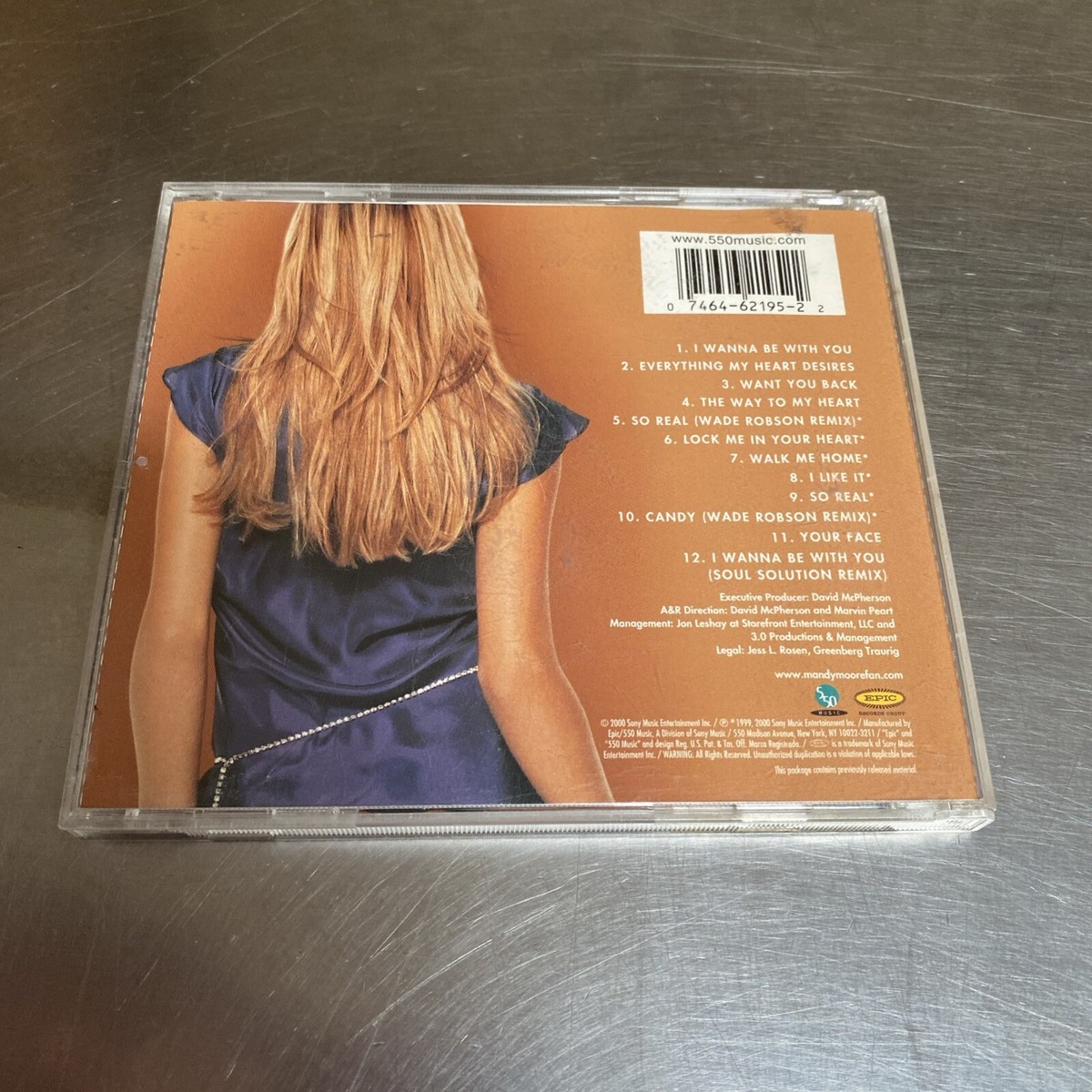 I Wanna Be with You by Mandy Moore (CD, May-2000, 550 Music