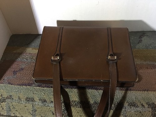 Gherardini Vintage Leather Handbag Florence Italy # 3228 - Picture 3 of 9