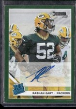2019 Donruss #345 Rashan Gary Rated Rookie Autographs Green