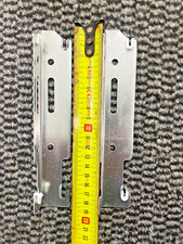 2 x STELRAD RADIATOR BRACKETS FOR 300MM/30CM HIGH RADIATOR+FREE WEDGES INCLUDED