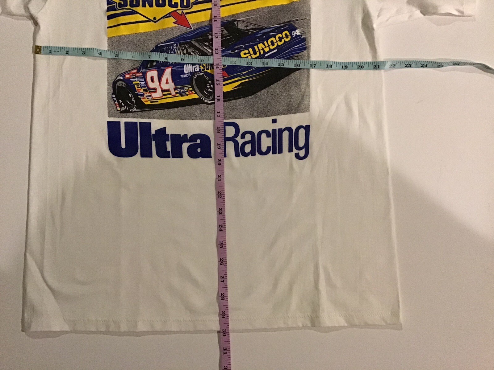SUNOCO Ultra Racing T-Shirt (80s) Gas/Oil NASCAR! TERRY LABONTE Sz Xl