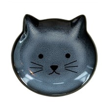 Mojave Cat Teabag Tidy Tea Bag Dish Holder Blue Ombre by Sass and Belle