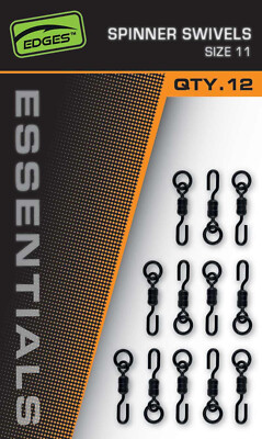 Fox EDGES  Essentials Spinner Swivels Wirbel - Size 11  CAC878