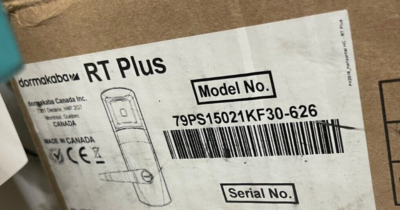 NEW Dormakaba Saflok RT 79 PLUS 79PS15021KF30-626 RFID Hotel Lock
