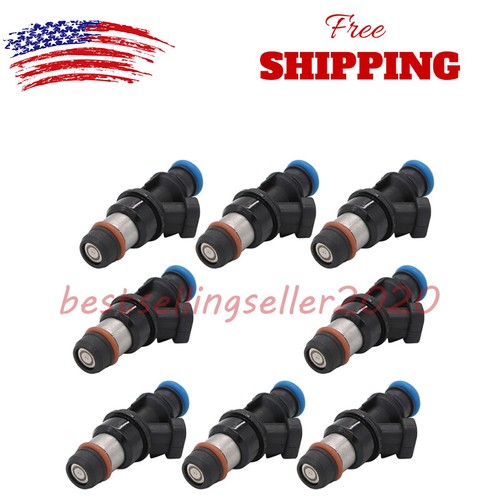 8x Fuel Injector For GMC Yukon Sierra Savanna Marine 5.3L 6.0L 25348180 217-1563 - Picture 5 of 15