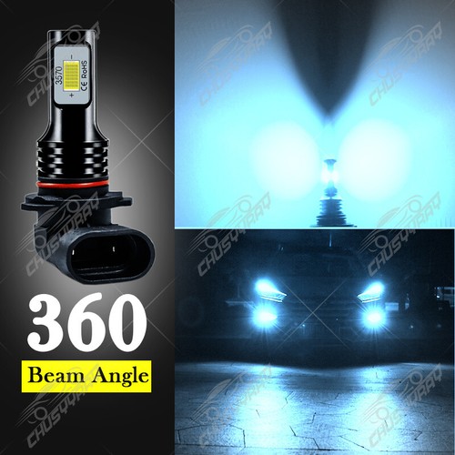 For GMC Sierra 1500 2500 HD 2001 2002 -2005 2006 LED Headlight + Fog Light Bulbs - Picture 8 of 12