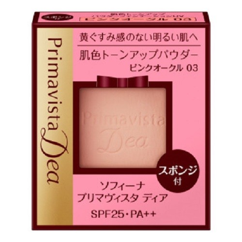 JAPAN KAO SOFINA Primavista Dea Skin color tone up powder foundation REFILL - Picture 5 of 5