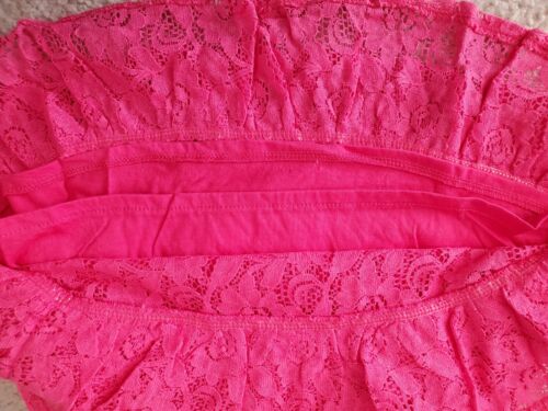 Nuovissima camicia elegante in pizzo rosa caldo per bambini Babee MeeLeR con fodera 3/4T - Foto 3 di 10