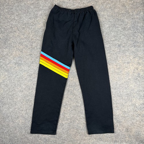 Vintage Third Degree Sunshine Rainbow Sweatpants Youth XL Colorful Made USA 3rd - Picture 8 of 10
