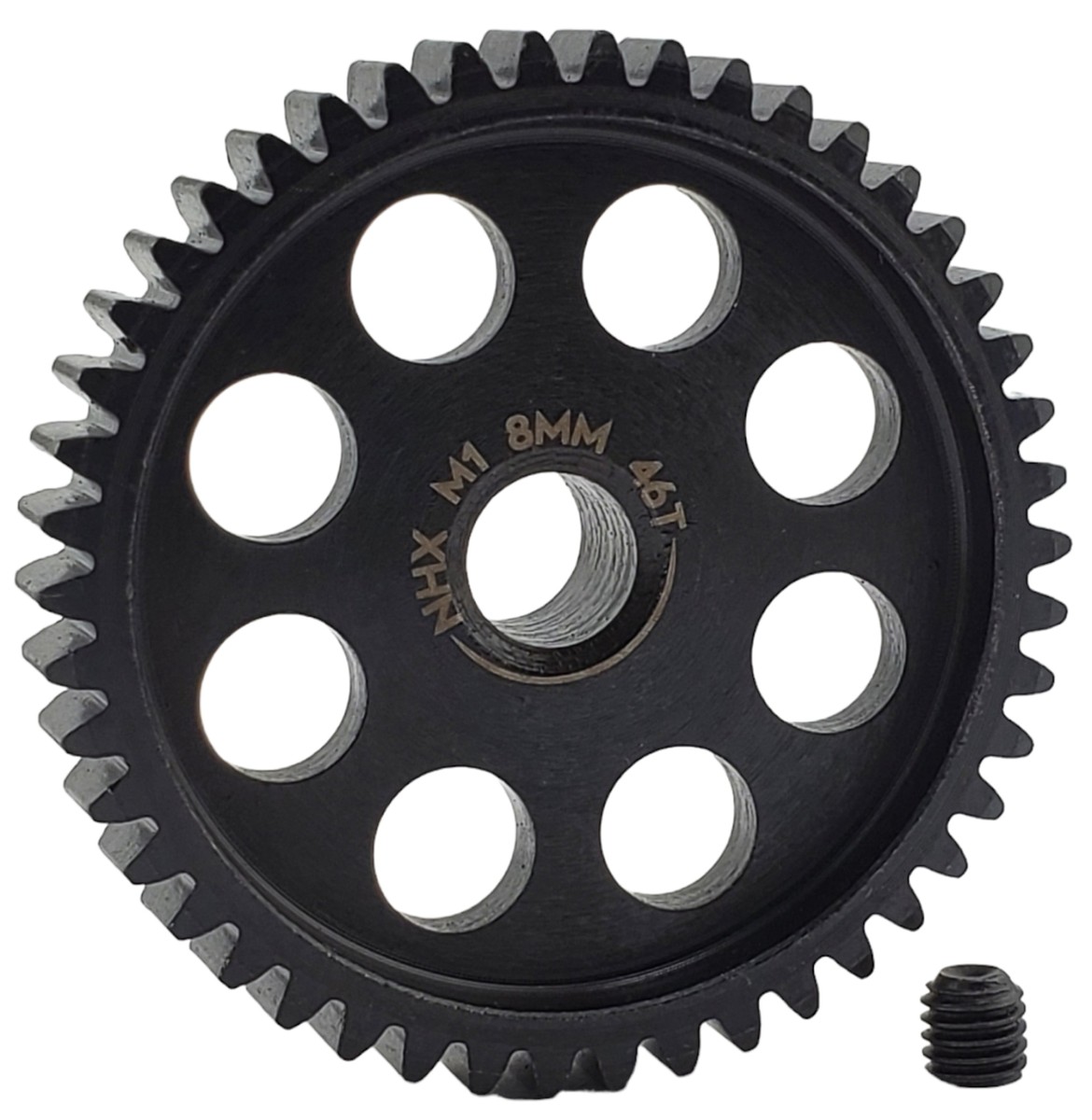 NHX RC MOD1 Ingranaggi pignone in acciaio temprato 8 mm: 45T