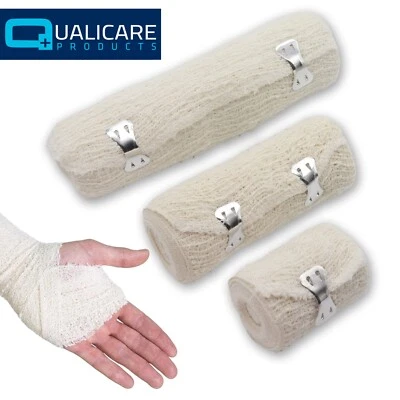 Quality Crepe Support Bandage First Aid Compression Dressing Small Medium Large