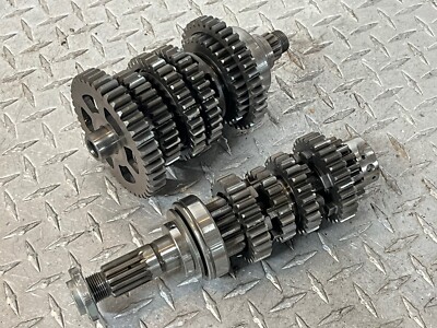 1992 Kawasaki ZX7 ZX 750 J Engine Transmission Tranny Gears Assy