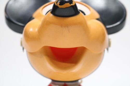 1976 Mattel Mickey Mouse Zugsaite Talking Mickey Hongkong 7 Zoll groß siehe Video - Bild 5 von 18