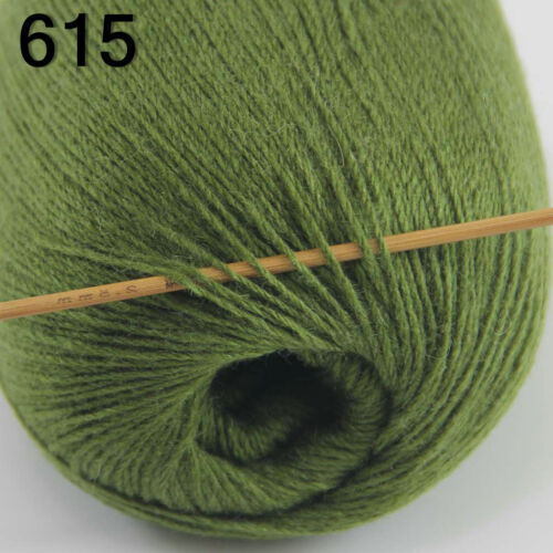 Sale New 50g Ball Super Soft Warm Wool Cashmere Shawls Hand Knit Crochet Yarn - Picture 39 of 52