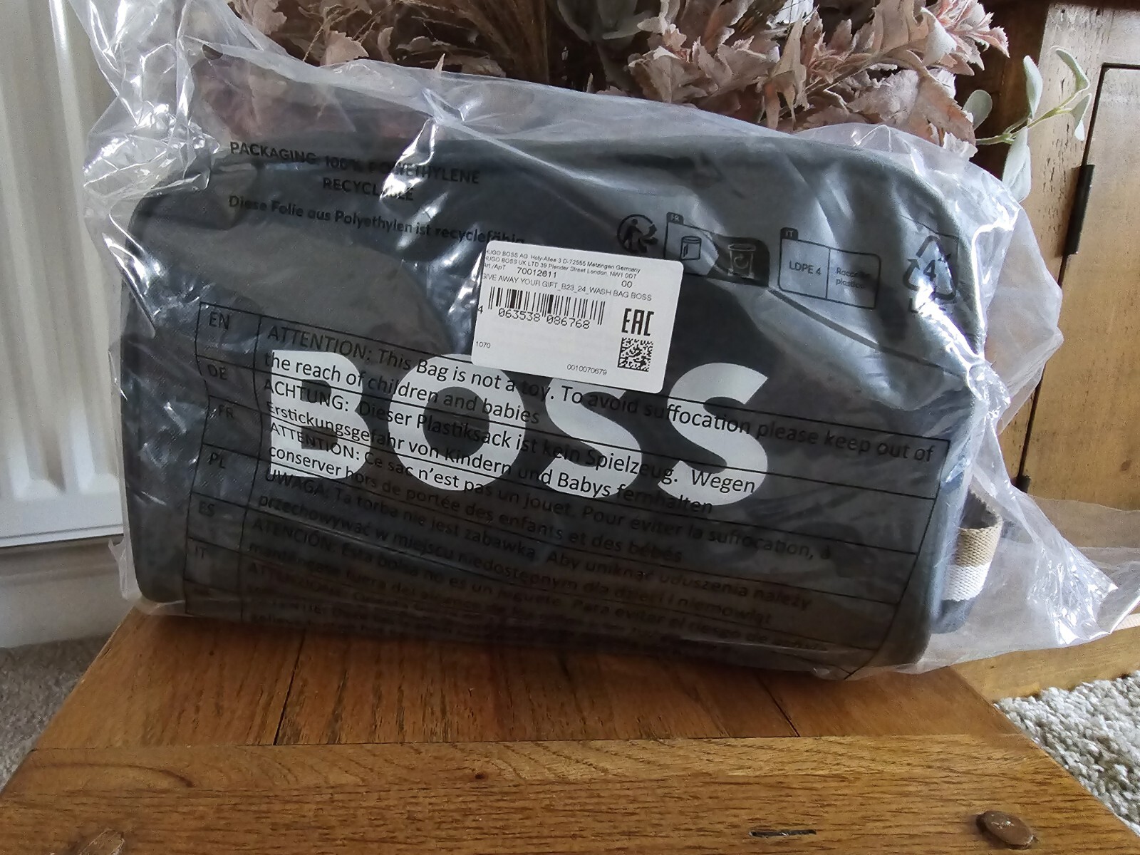 Hugo Boss Wash Bag eBay