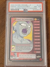 TCG 2002 Score DBZ - Freezer, the Untouchable - LV2 - LV Promo Cell Saga - PSA 8