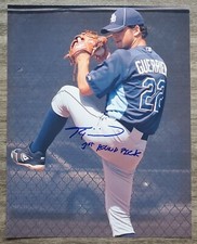 Taylor Guerrieri Signed 8x10 Photo Tampa Bay Rays MLB RAD