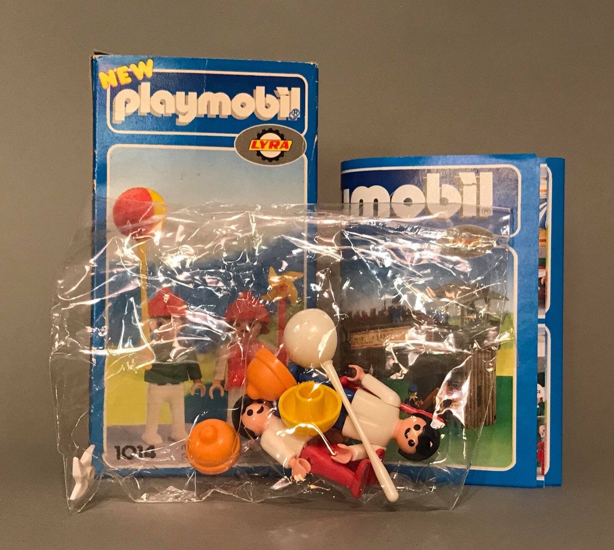 PLAYMOBIL SYSTEM 1978 - Camion Benne Eboueurs CITY SERVICE 323 AX54 EUR