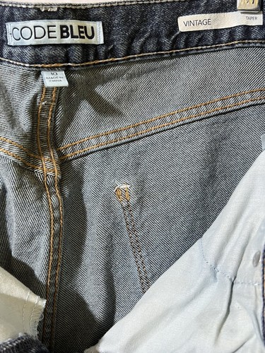 Code Blue Women's Jeans Size 10 Double Side Seam Blue - Picture 6 of 6