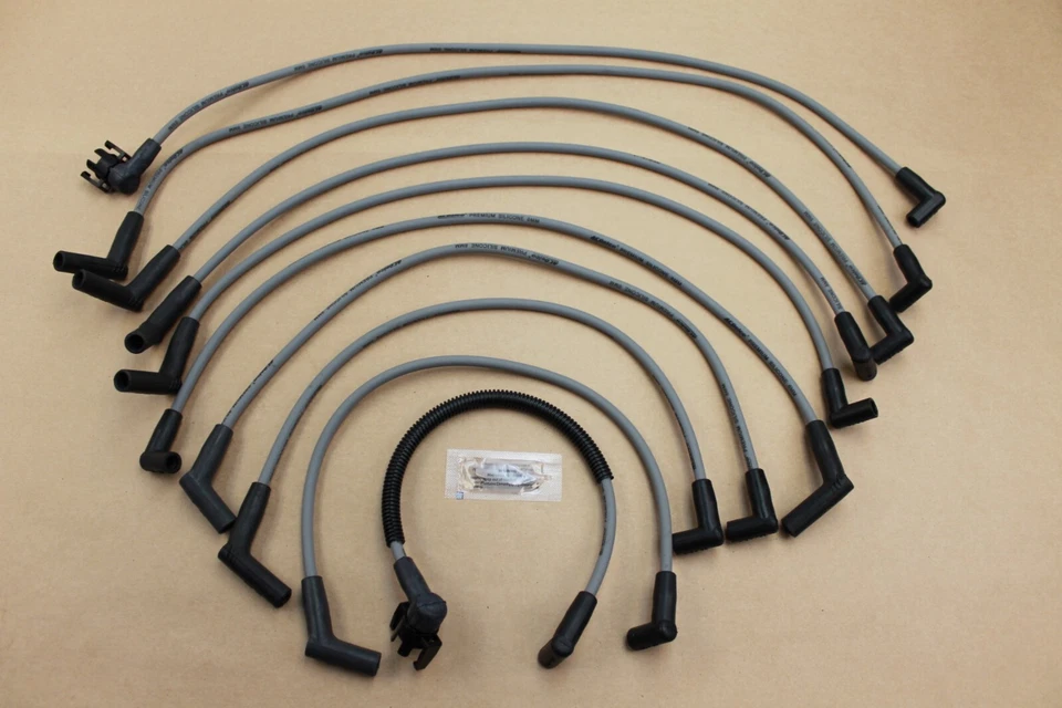 Silicone Spark Plug Wire Set for 1984-1987 Ford Thunderbird/Mercury Cougar 5.0L - Image 2 of 4