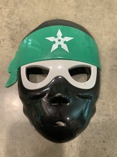 Green Ninja Costume Mask Needs New Batteries