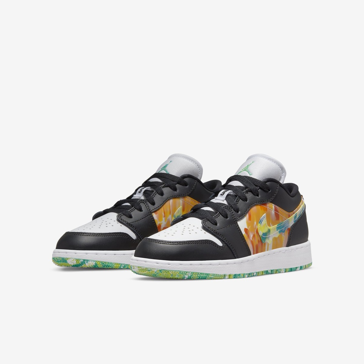 Nike Air Jordan 1 Retro Low SE GS Tie Dye Team Orange DJ6252-038 