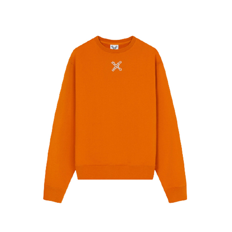 Мужская спортивная толстовка Little X от Kenzo FB65SW0124MS Темно-оранжевого цвета - АБСОЛЮТНО НОВАЯ 28190₽