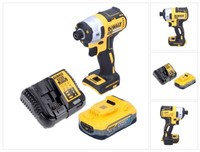 "Dewalt DCF 887 H1 Schlagschrauber 18 V 205 Nm 1/4\" + 1X Powerstack 5 Ah + Lader"