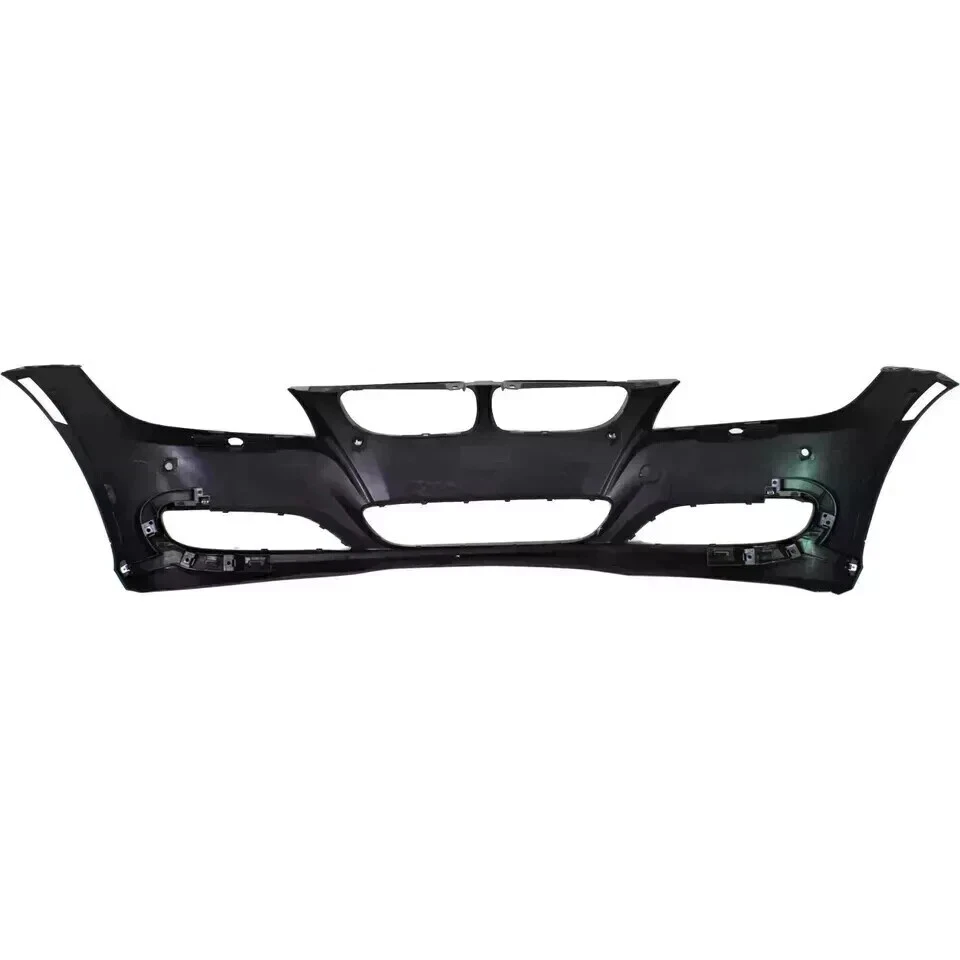 Front Bumper Cover & Bumper Grille Set of 3 For 2009-2011 BMW 328i Sedan Wagon - Image 2 of 4