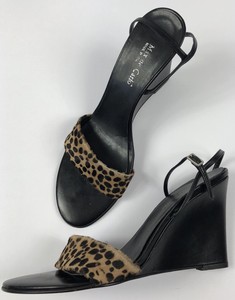 cheetah print wedge sandals