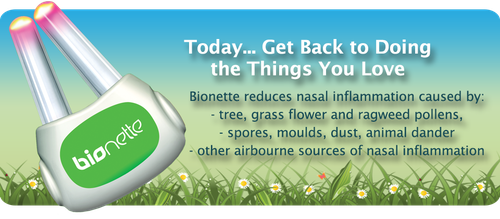 BioNette Nasal Hay Fever Allergy Relief Rhinitis Treatment Device Made In Israel - Picture 3 of 6