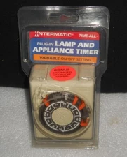 Intermatic Plug In Lamp And Appliance Timer Time-all Model SB711