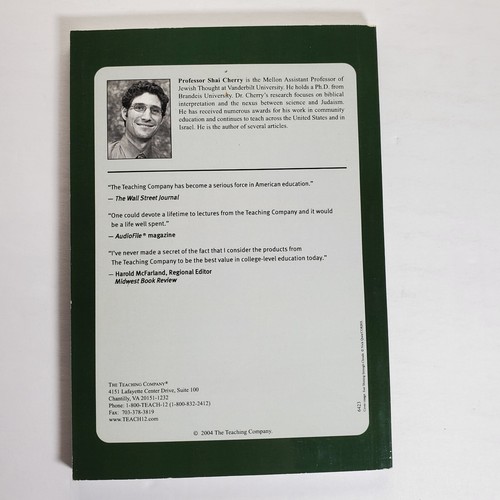 The Great Courses : Introduction to Judaism by Shai Cherry 2004 4 DVD Guidebook - Picture 4 of 7